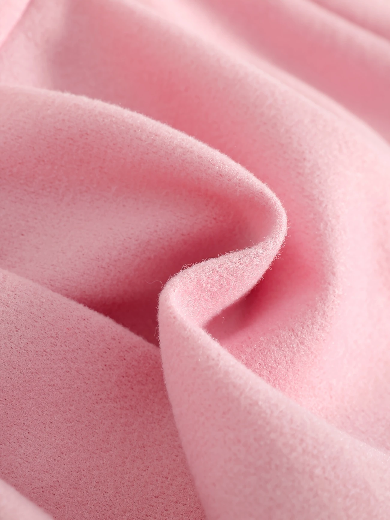 Cute Baby Girl's Fleece Lined Jacket | Cozy Collared Design with Bow Detail