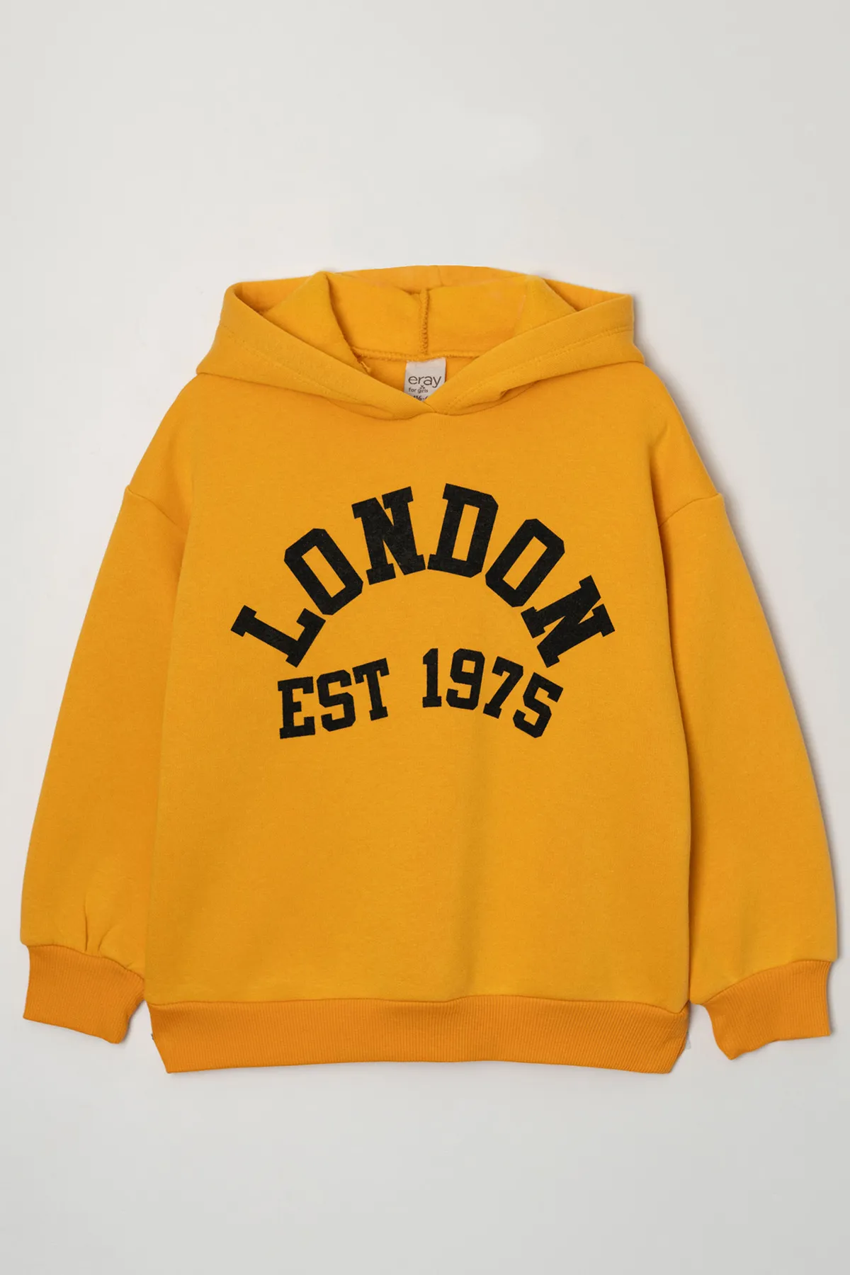 Boys&Girls' Hoodie Sweatshirt with Plain Text Print